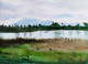 Landscape-Galudih Jharkhand (ART_5950_67483) - Handpainted Art Painting - 14in X 11in