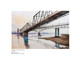 Rail Bridges (ART_5950_45494) - Handpainted Art Painting - 14in X 11in