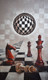 Chess_50 (ART_8636_67485) - Handpainted Art Painting - 60in X 37in