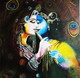 Krishna and Radha (ART_1140_68034) - Handpainted Art Painting - 24in X 24in