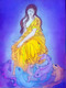 MATSYA KANYA- (SJAC329) (PRT_5750_65395) - Canvas Art Print - 18in X 24in