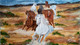 Seven Horses (ART_8657_68120) - Handpainted Art Painting - 27 in X 15in