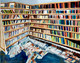 OCEAON OF KNOWLEDGE (ART_6175_68130) - Handpainted Art Painting - 45in X 35in