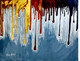 RAIN IN COLORS (ART_6175_68129) - Handpainted Art Painting - 45in X 35in