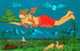 Sri Hanuman (ART_3324_68088) - Handpainted Art Painting - 48in X 30in