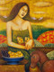 Mind Traveling (ART_8458_68166) - Handpainted Art Painting - 30in X 36in