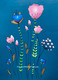 Flowers (ART_8370_68273) - Handpainted Art Painting - 16in X 23in