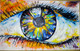 Eye theme (ART_8672_68244) - Handpainted Art Painting - 19in X 12in
