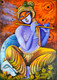 MURALIDHAR (ART_7352_68509) - Handpainted Art Painting - 32in X 48in