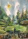 Landscape (ART_585_68529) - Handpainted Art Painting - 10 in X 12in