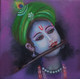 Lord Krishna (ART_7433_68589) - Handpainted Art Painting - 10in X 10in