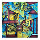 DREAM ON DREAM BIG (ART_8691_68825) - Handpainted Art Painting - 38in X 38in