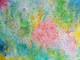 Rhythm Of Colours 1 Abstract Multicolour Texture Painting (ART_8034_68907) - Handpainted Art Painting - 24in X 18in