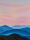 Strawberry Sky  (ART_8706_68938) - Handpainted Art Painting - 18in X 24in
