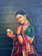 RAJASTHANI LADY PAINTING (ART_3319_69066) - Handpainted Art Painting - 24in X 36in