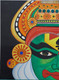 Kathakali (ART_8723_69071) - Handpainted Art Painting - 20in X 16in