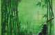 Bamboos with water and six stones (ART_8743_69348) - Handpainted Art Painting - 36in X 24in