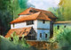 Rural House (ART_4431_69373) - Handpainted Art Painting - 20in X 14in