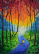 Bringing up (ART_8750_69475) - Handpainted Art Painting - 13in X 19in