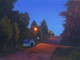 Before cockcrow (ART_1882_69546) - Handpainted Art Painting - 16in X 12in