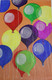 Colourful balloons  (ART_8626_68792) - Handpainted Art Painting - 13in X 20in