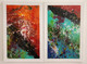 COLOUR PLAY (ART_8727_69962) - Handpainted Art Painting - 40in X 30in