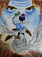 Beloved of Parvati: Lord Shiva (ART_8805_70134) - Handpainted Art Painting - 17in X 23in