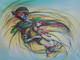 Radha Krishna painting  (ART_7699_70090) - Handpainted Art Painting - 48in X 36in