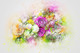 Flowers Bouquet 14 (PRT_7809_70284) - Canvas Art Print - 26in X 17in