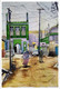 My hometown -Athani  (ART_8116_70205) - Handpainted Art Painting - 13in X 19in