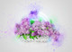 Flowers Lilac Basket  (PRT_7809_70401) - Canvas Art Print - 26in X 19in