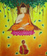 Enlightenment (ART_8714_69520) - Handpainted Art Painting - 10in X 12in