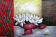 Ensemble 6 - 36in X 24in,RAJEAR22_3624,Acrylic Colors,Pottery,Vase,Beautiful Flower in Vase  - Buy Paintings online in India