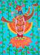 Srinathji of Nathwada -  with Pichwai Lotus (ART_8835_70718) - Handpainted Art Painting - 18in X 24in