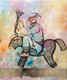 CHILDHOOD (ART_7431_70705) - Handpainted Art Painting - 29in X 36in
