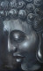 Buddha (ART_3512_70821) - Handpainted Art Painting - 18in X 34in