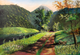 Road To Greenery (ART_5868_70867) - Handpainted Art Painting - 35in X 23in