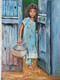 Save water (ART_206_71002) - Handpainted Art Painting - 20in X 24in