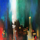 Mesmerizing Depth (ART_5103_71188) - Handpainted Art Painting - 38in X 38in