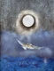 Coming in to land (ART_8858_71119) - Handpainted Art Painting - 40in X 52in