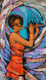 The Music Of Day And Night (ART_2571_38251) - Handpainted Art Painting - 24in X 32in