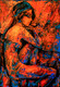 The Internal Peace- Figurative Art (ART_2571_36889) - Handpainted Art Painting - 18in X 26in