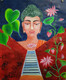 Nirvan (ART_8875_71812) - Handpainted Art Painting - 22in X 28in