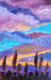 The Lavender Evening Sky (PRT_8429_71770) - Canvas Art Print - 24in X 36in