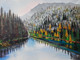 Blessed Morning (ART_5868_72108) - Handpainted Art Painting - 50in X 35in