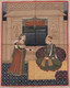 Mughal Couple Concert Painting (ART_8897_72119) - Handpainted Art Painting - 18in X 23in