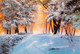Cool Breathe (ART_5868_72193) - Handpainted Art Painting - 50in X 35in