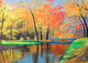 Fresh Autumn (ART_5868_72239) - Handpainted Art Painting - 35in X 23in