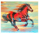 Horse-06 (ART_7946_72229) - Handpainted Art Painting - 36in X 30in