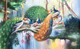 Peacock painting  (ART_6706_72270) - Handpainted Art Painting - 45in X 27in